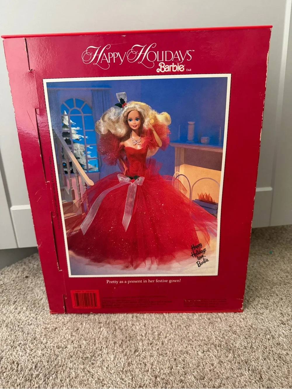 Happy Holidays Barbie 1988
